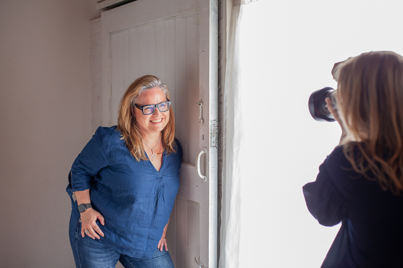 Business client photographed in Essex studio